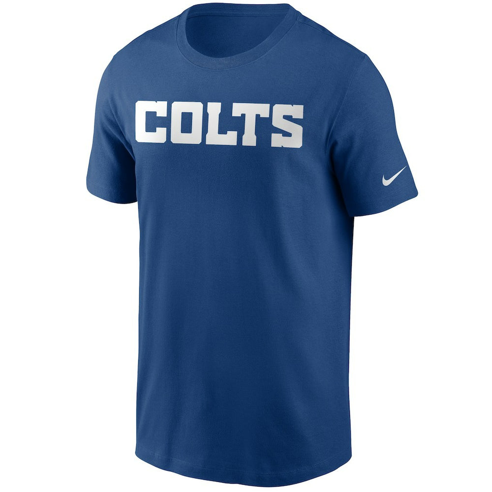 Indianapolis Colts Team Wordmark T-Shirt - Royal - Nike