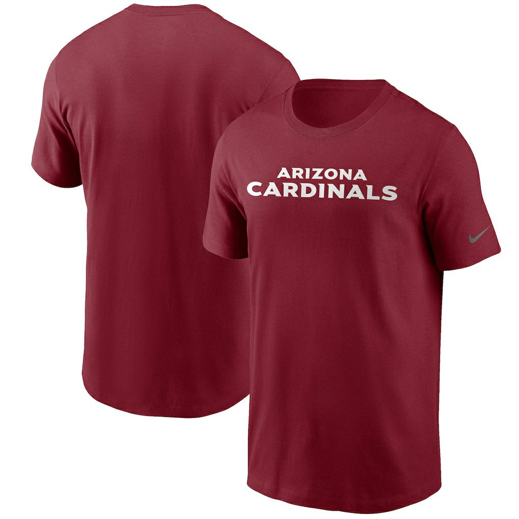 Arizona Cardinals Team Wordmark T-Shirt - Cardinal - Nike