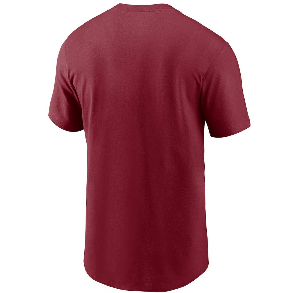 Arizona Cardinals Team Wordmark T-Shirt - Cardinal - Nike