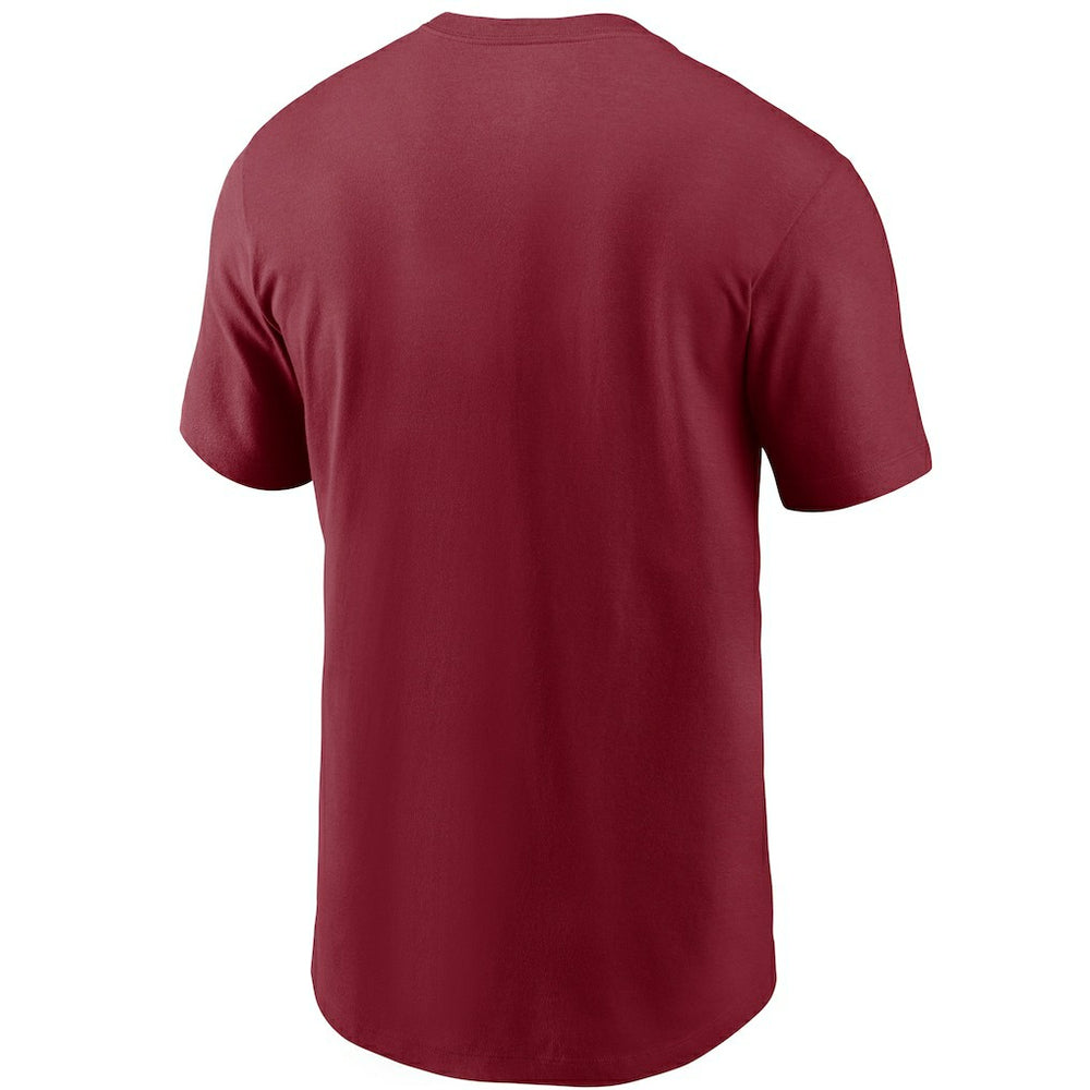 Arizona Cardinals Team Wordmark T-Shirt - Cardinal - Nike