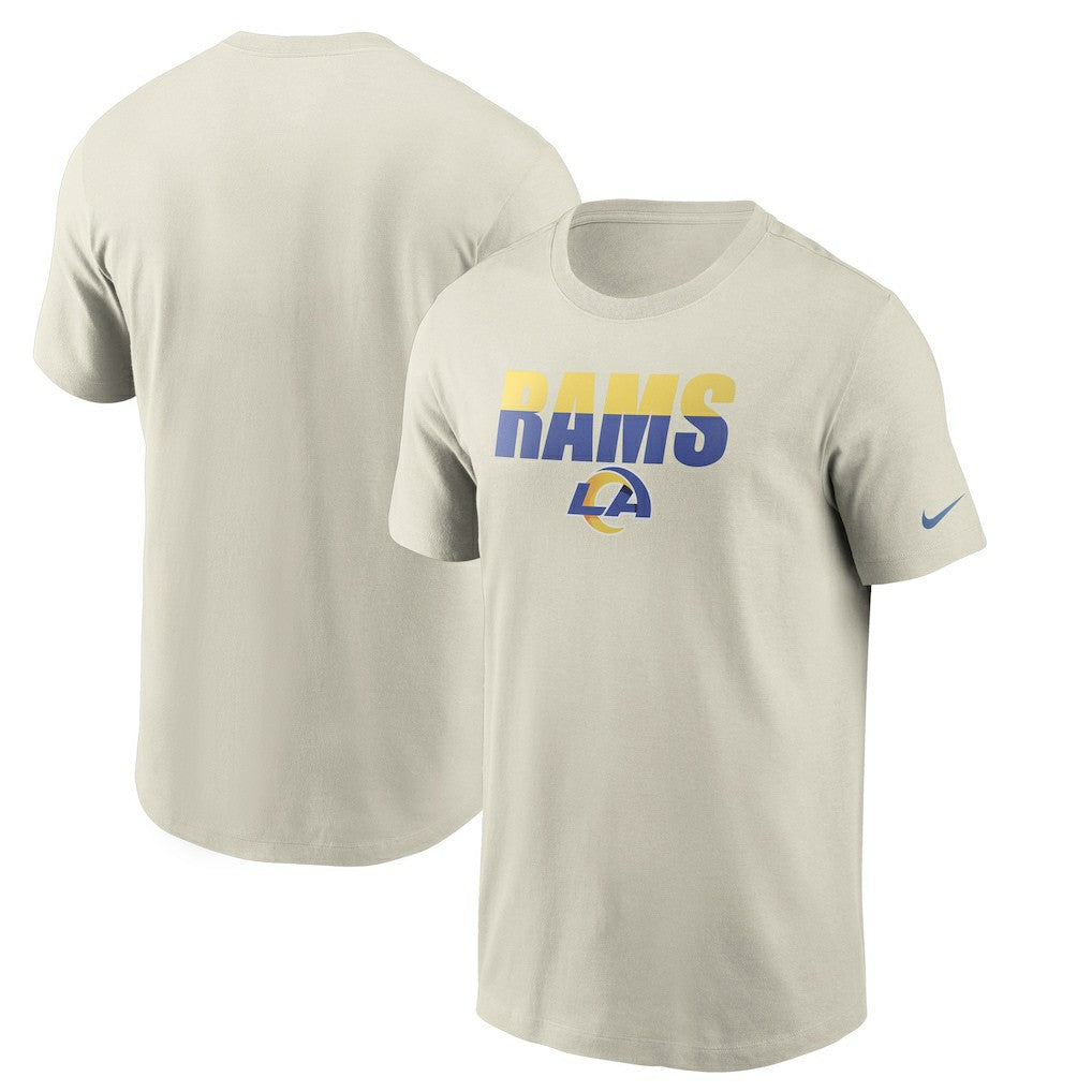 Los Angeles Rams Split T-Shirt - Bone - Nike