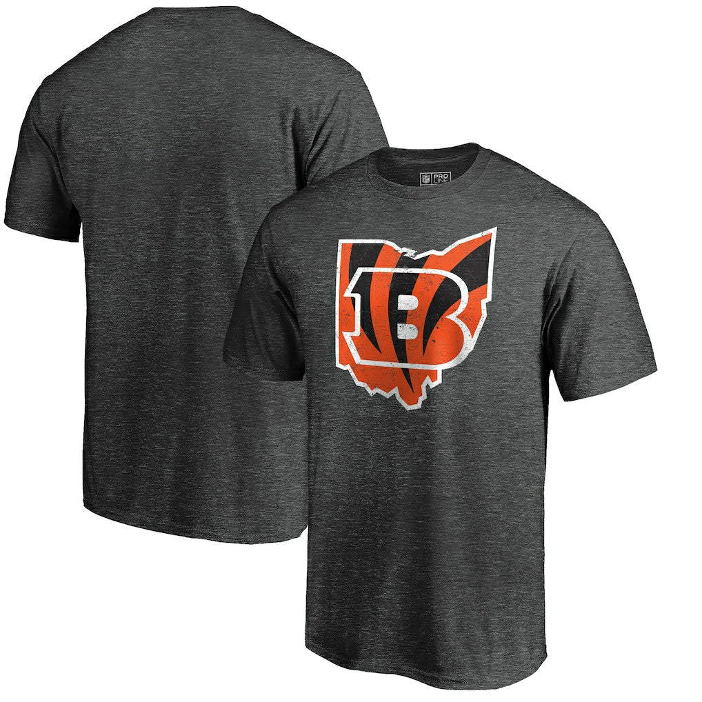 Cincinnati Bengals Hometown Refresh T-Shirt - Heathered Gray - NFL