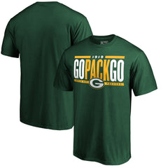 Green Bay Packers Hometown Refresh Go Pack Go T-Shirt - Green - NFL