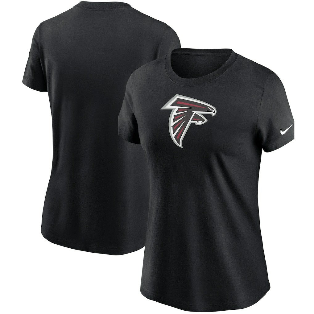 Atlanta Falcons Women's Logo Essential T-Shirt - Black - Nike