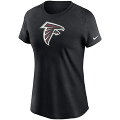 Atlanta Falcons Women's Logo Essential T-Shirt - Black - Nike