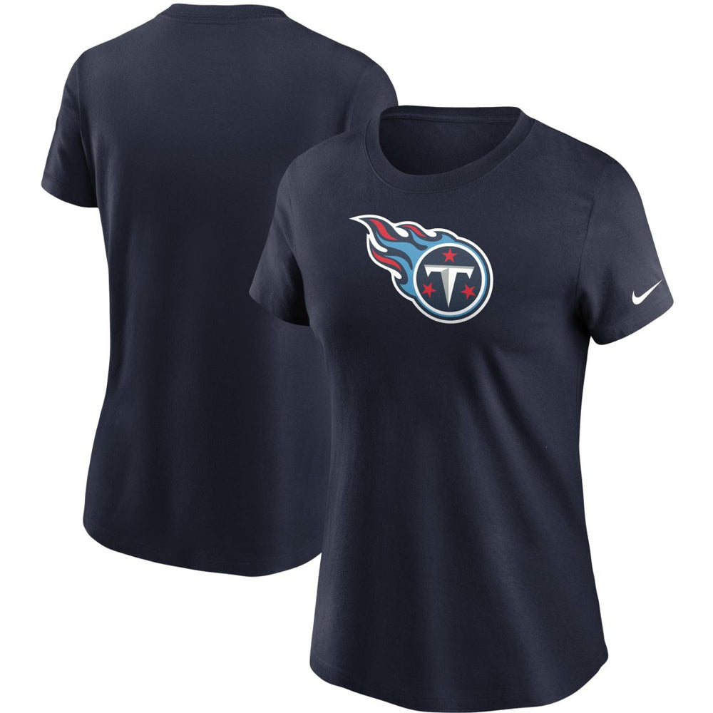 Tennessee Titans Women's Logo Essential T-Shirt - Navy - Nike