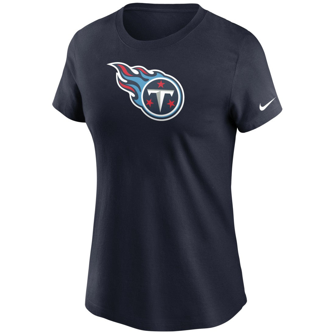Tennessee Titans Women's Logo Essential T-Shirt - Navy - Nike