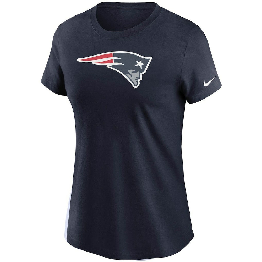 New England Patriots Women's Logo Essential T-Shirt - Navy - Nike