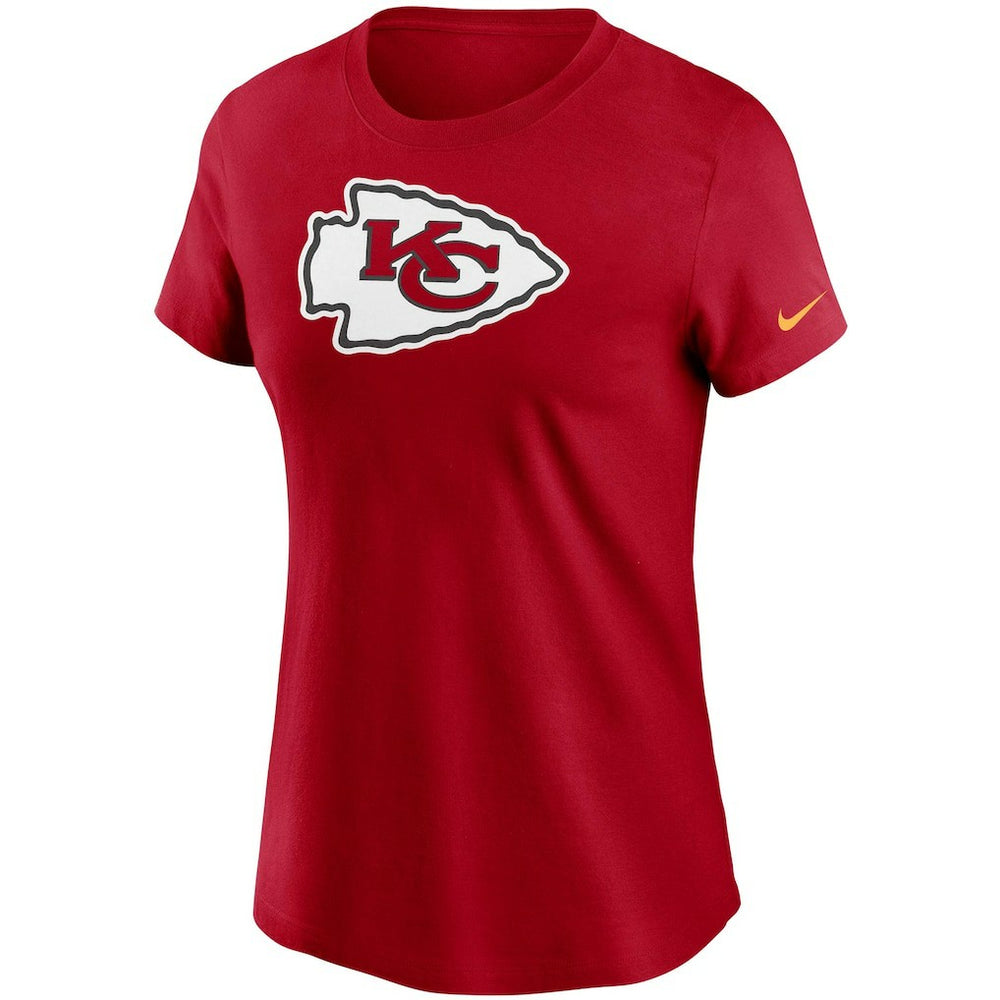 Kansas City Chiefs Women's Logo Essential T-Shirt - Red - Nike