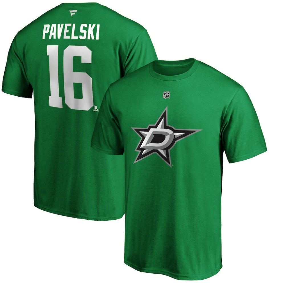 Joe Pavelski Dallas Stars Fanatics Authentic Stack Player Name & Number T-Shirt - Kelly Green | Fanatics Lifestyle
