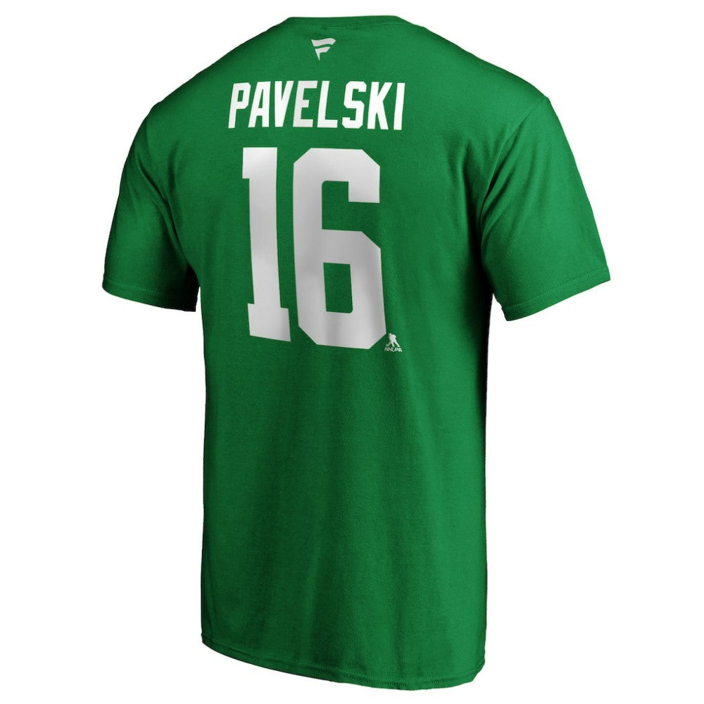 Joe Pavelski Dallas Stars Fanatics Authentic Stack Player Name & Number T-Shirt - Kelly Green | Fanatics Lifestyle