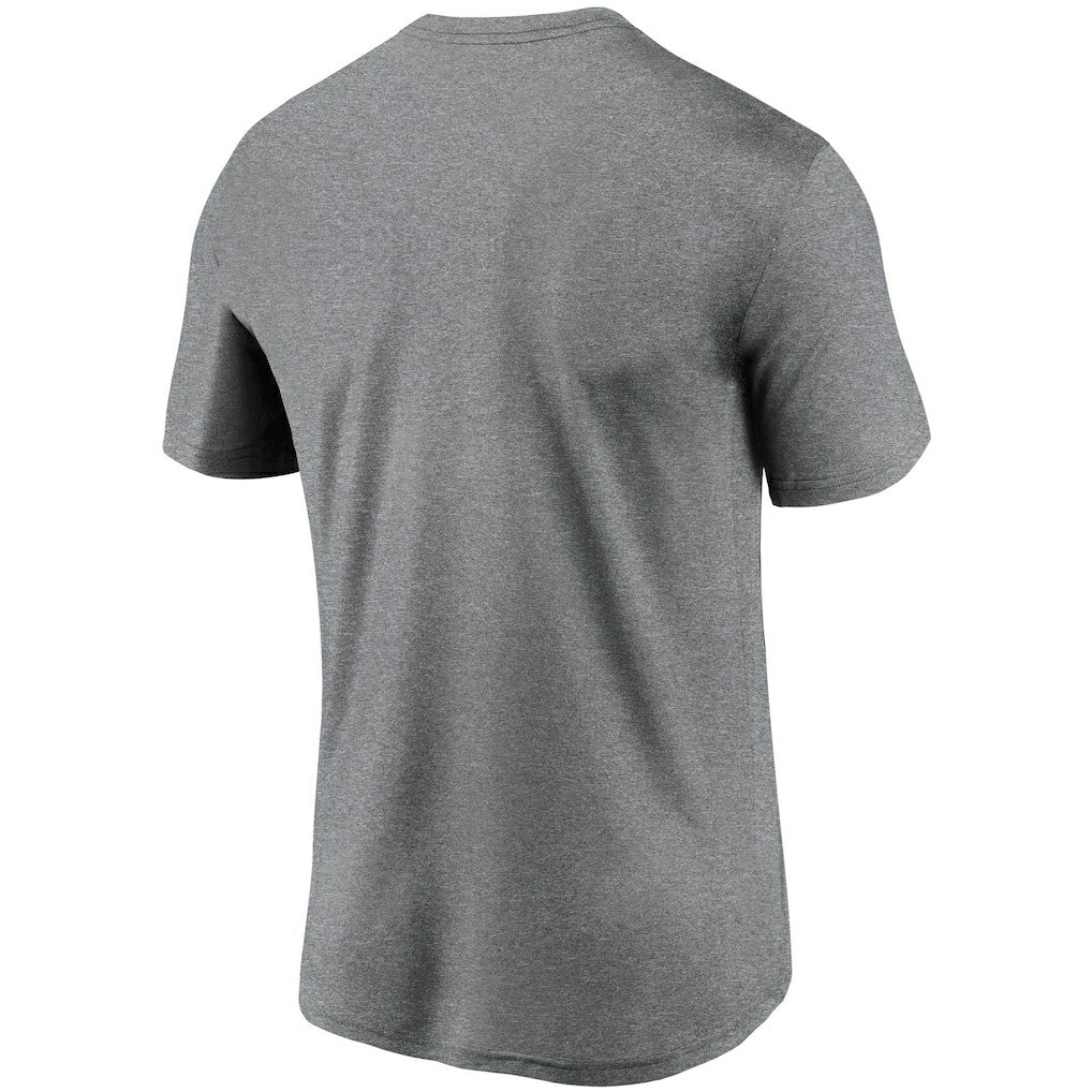 New Orleans Saints Logo Essential Legend Performance T-Shirt - Heathered Charcoal - Nike