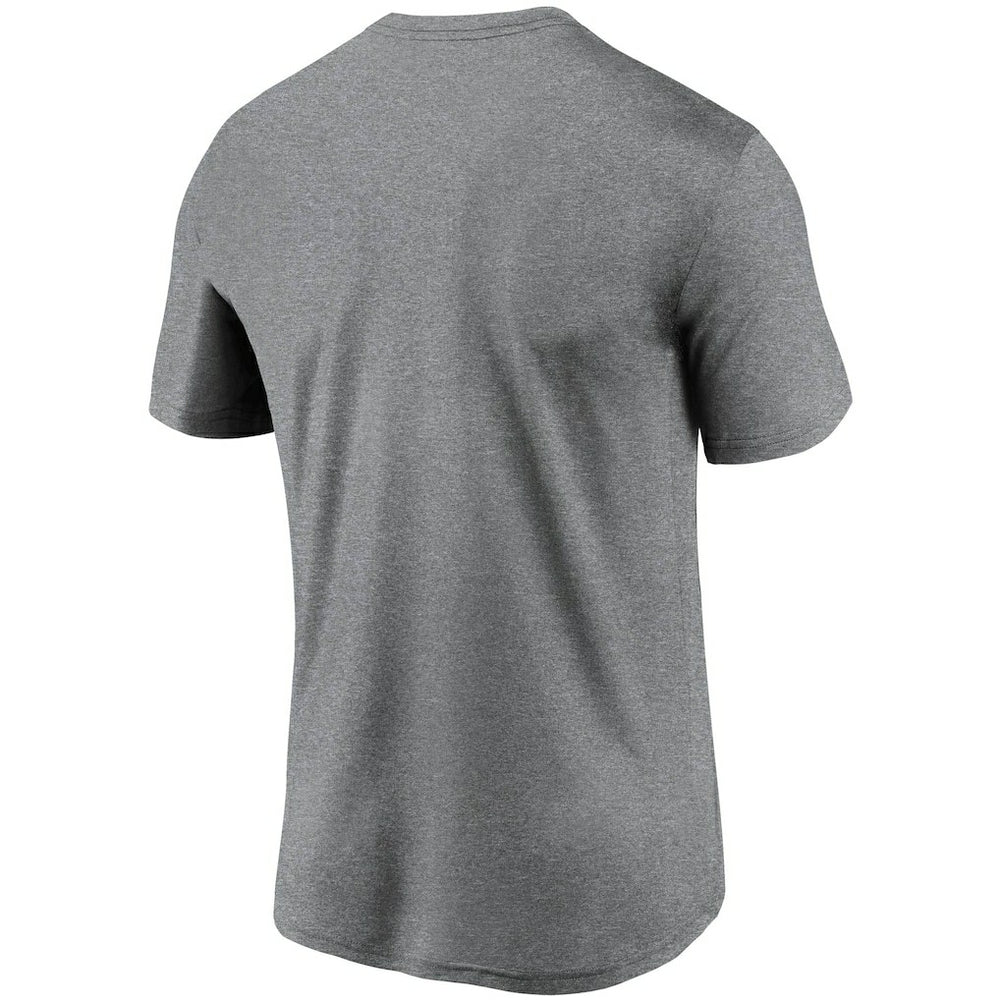 New Orleans Saints Logo Essential Legend Performance T-Shirt - Heathered Charcoal - Nike