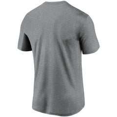 New Orleans Saints Logo Essential Legend Performance T-Shirt - Heathered Charcoal - Nike