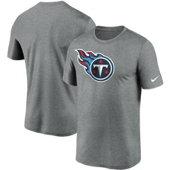 Tennessee Titans Logo Essential Legend Performance T-Shirt - Heathered Charcoal - Nike
