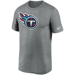 Tennessee Titans Logo Essential Legend Performance T-Shirt - Heathered Charcoal - Nike