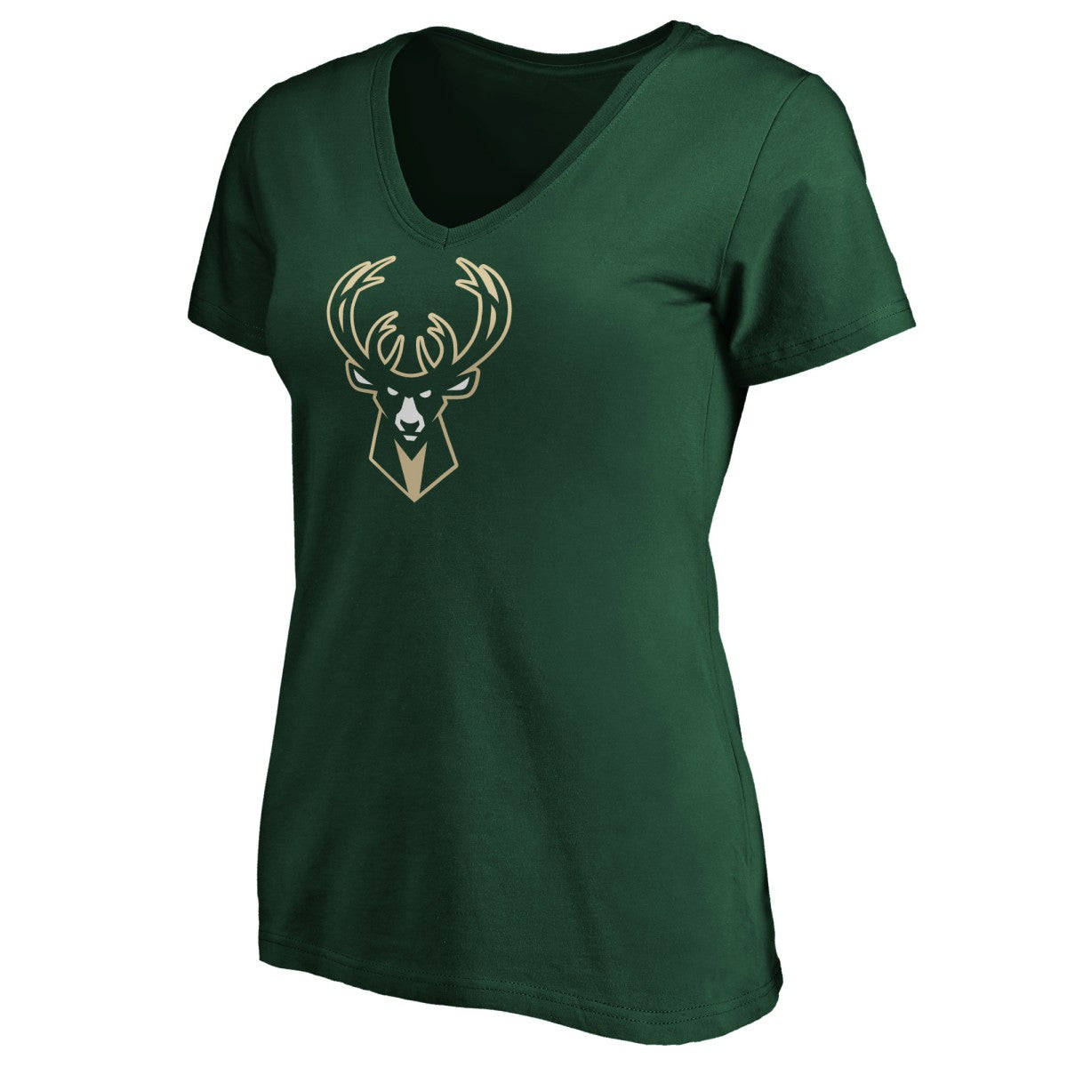 Giannis Antetokounmpo Milwaukee Bucks Women's Playmaker Name & Number V-Neck T-Shirt Green