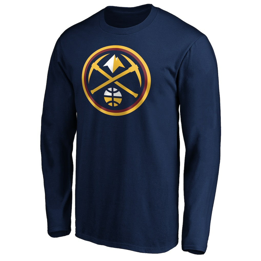 Nikola Jokic Denver Nuggets Playmaker Name & Number Long Sleeve T-Shirt Navy