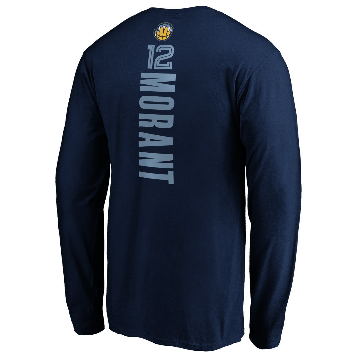 Ja Morant Memphis Grizzlies Playmaker Name & Number Long Sleeve T-Shirt Navy