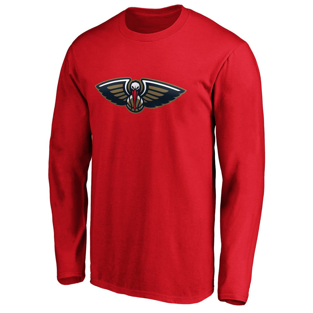 Zion Williamson New Orleans Pelicans Playmaker Name & Number Long Sleeve T-Shirt Red