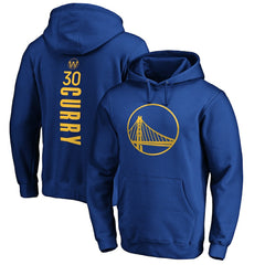 Stephen Curry Golden State Warriors Playmaker Name & Number Pullover Hoodie Royal