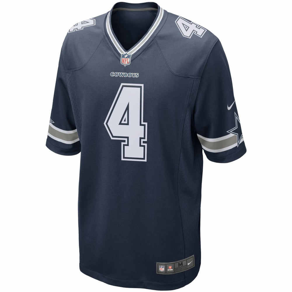 Dak Prescott Dallas Cowboys Game Team Jersey - Navy - Nike