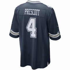 Dak Prescott Dallas Cowboys Game Team Jersey - Navy - Nike