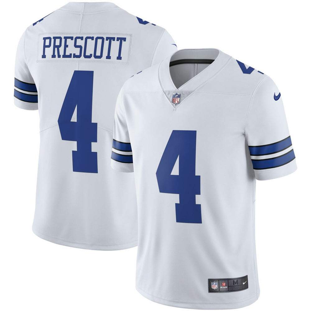 Dak Prescott Dallas Cowboys Vapor Limited Player Jersey - White - Nike