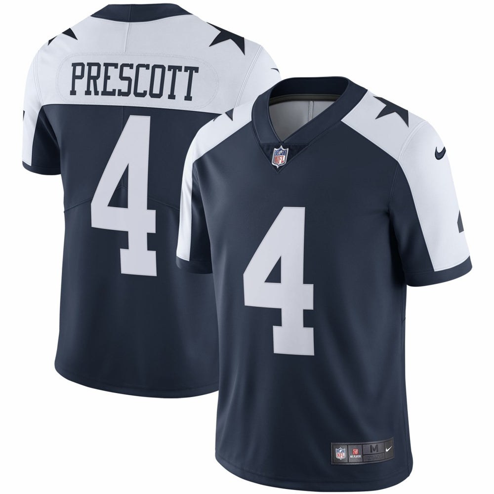Dak Prescott Dallas Cowboys Alternate Vapor Limited Jersey - Navy - Nike