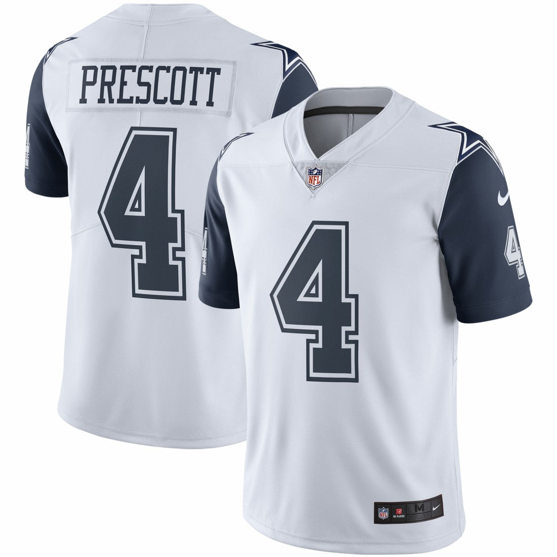 Dak Prescott Dallas Cowboys Color Rush Vapor Limited Jersey - White - Nike