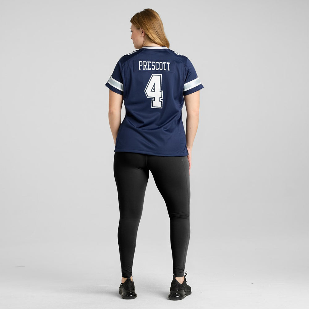 Dak Prescott Dallas Cowboys Women's Game Team Jersey - Navy - Nike
