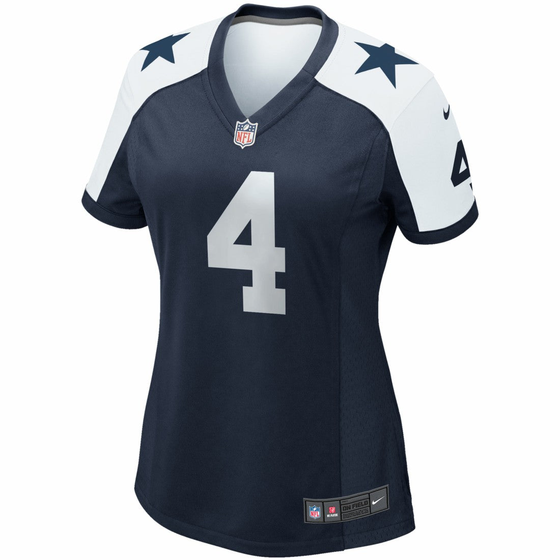Dak Prescott Dallas Cowboys Women's Alternate Game Team Jersey - Navy - Nike