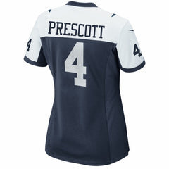 Dak Prescott Dallas Cowboys Women's Alternate Game Team Jersey - Navy - Nike