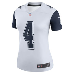 Dak Prescott Dallas Cowboys Women's Legend Player Performance Top - White - Nike