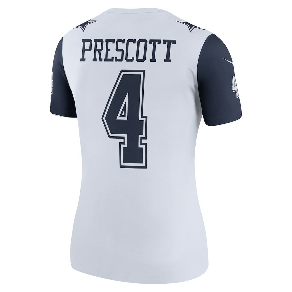 Dak Prescott Dallas Cowboys Women's Legend Player Performance Top - White - Nike