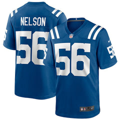 Quenton Nelson Indianapolis Colts Player Game Jersey - Royal - Nike