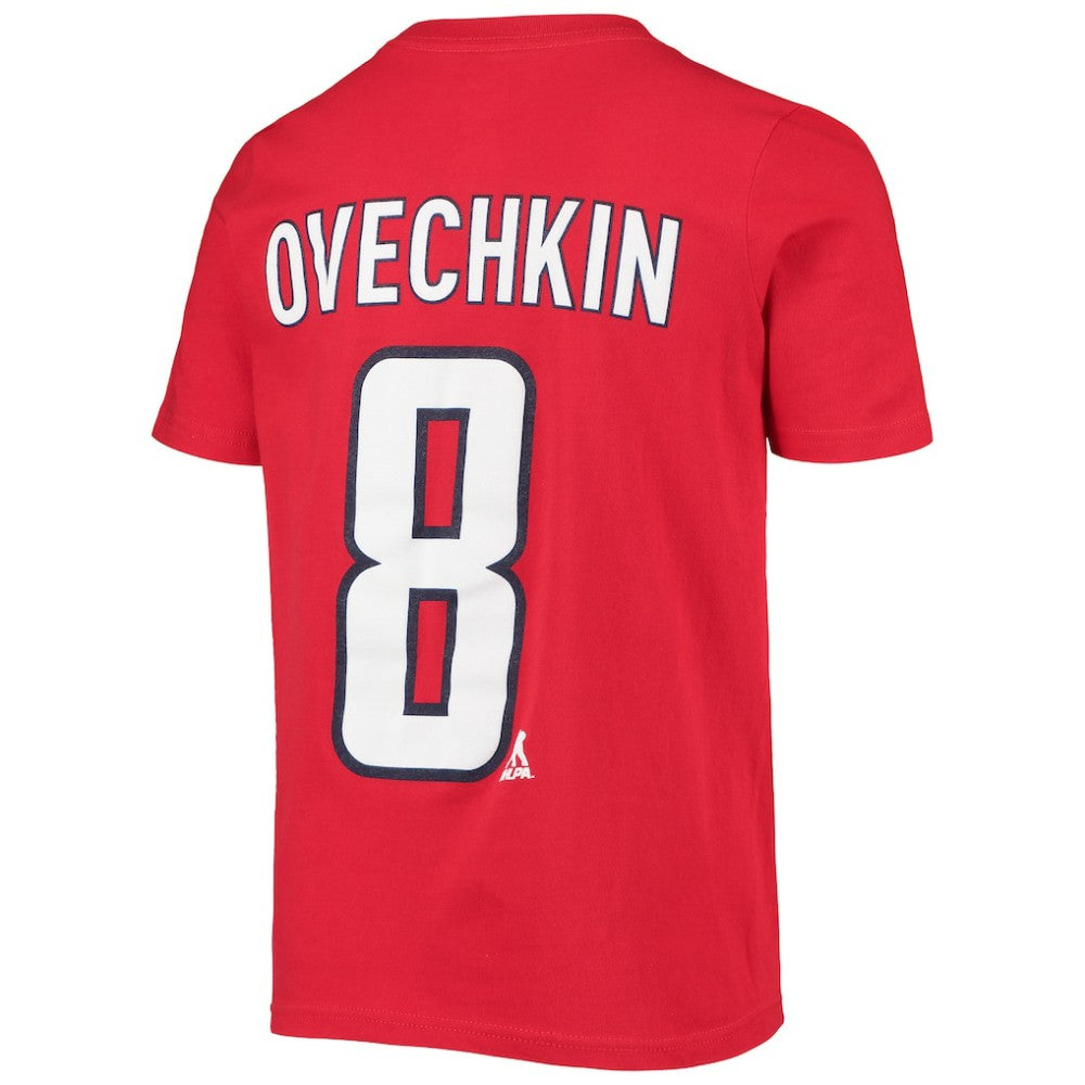 Alexander Ovechkin Washington Capitals Youth Player Name & Number T-Shirt - Red | NHL on sale