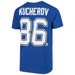 Nikita Kucherov Tampa Bay Lightning Youth Player Name & Number T-Shirt - Royal | NHL near me
