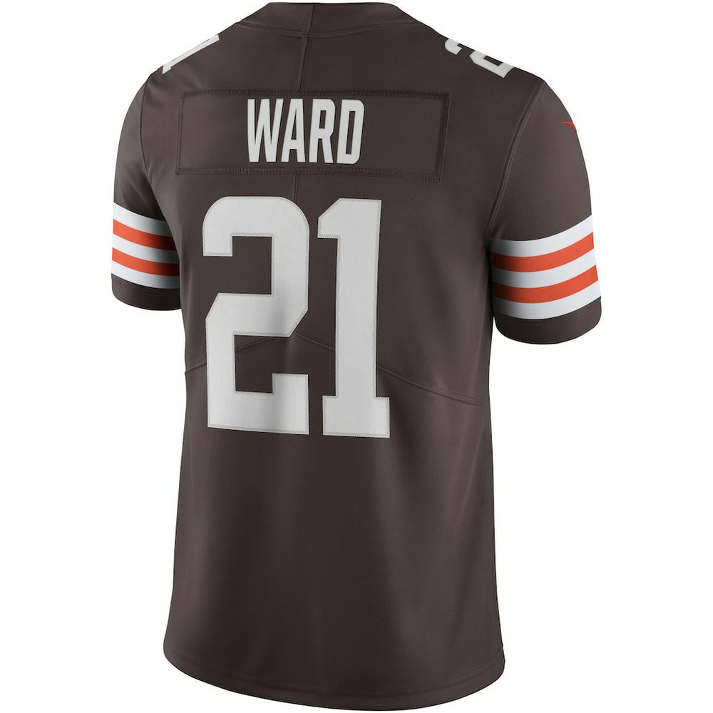 Denzel Ward Cleveland Browns Vapor Limited Jersey - Brown - Nike
