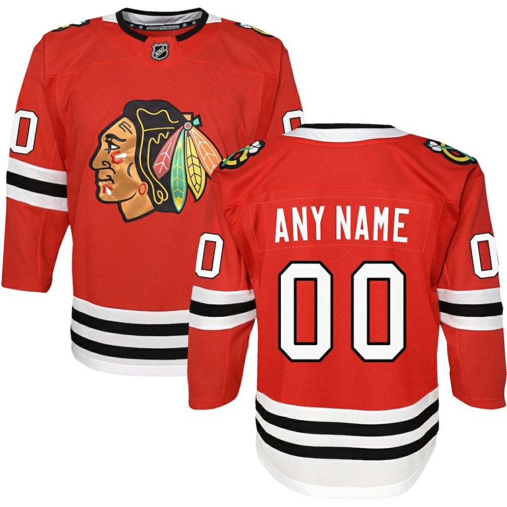 Chicago Blackhawks Youth Premier Custom Jersey - Red | NHL sale