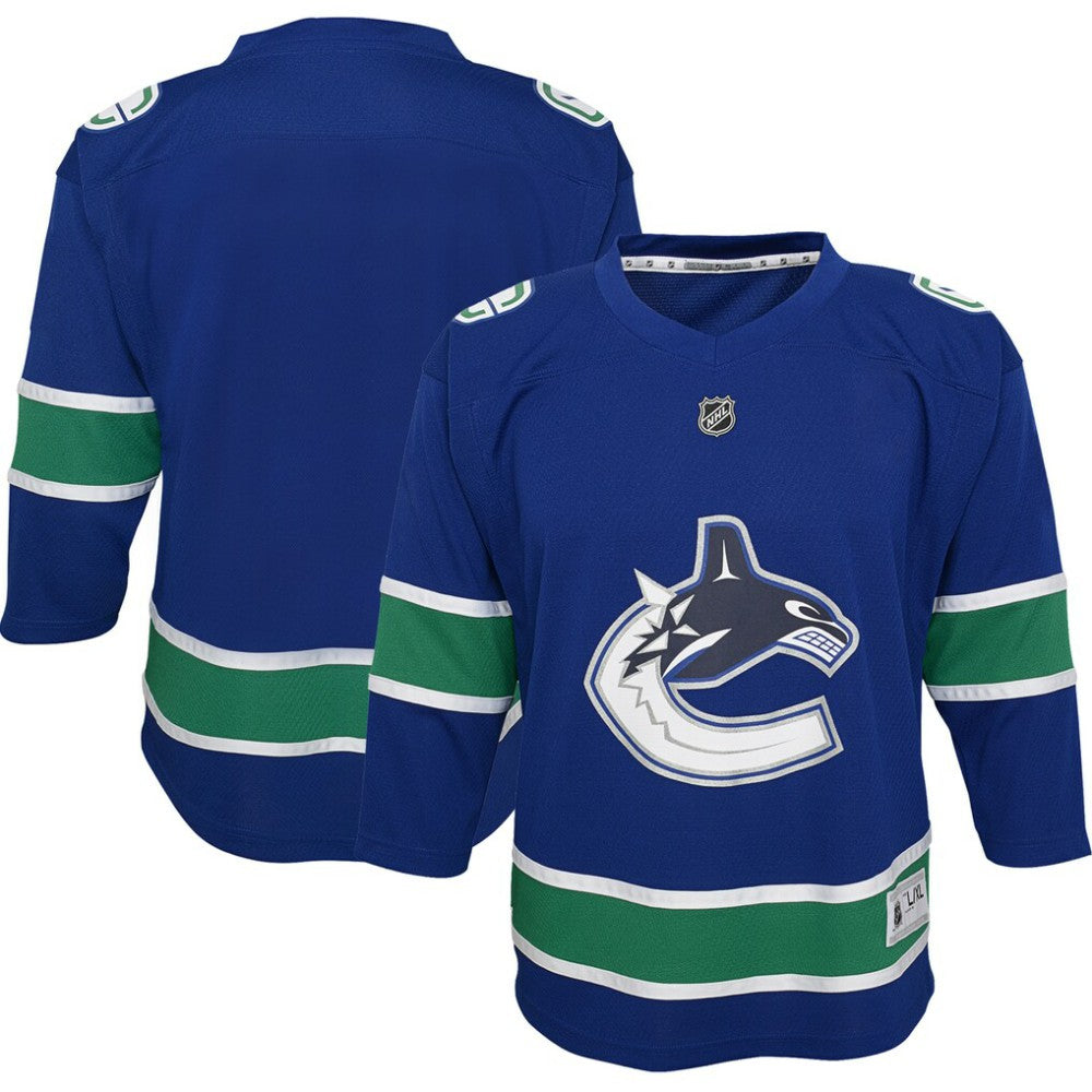 Vancouver Canucks Youth Replica Jersey - Blue | NHL discount