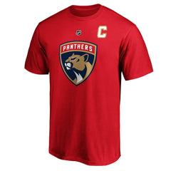 Aleksander Barkov Florida Panthers Fanatics Authentic Stack Player Name & Number T-Shirt - Red | Fanatics online