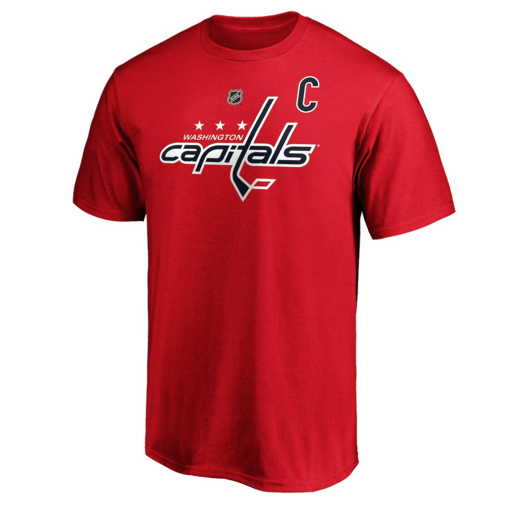 Alexander Ovechkin Washington Capitals Fanatics Authentic Stack Player Name & Number T-Shirt - Red | Fanatics online