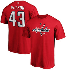 Tom Wilson Washington Capitals Fanatics Authentic Stack Player Name & Number T-Shirt - Red | Fanatics on sale
