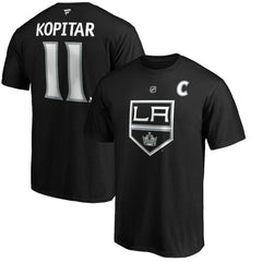 Anze Kopitar Los Angeles Kings Fanatics Authentic Stack Player Name & Number T-Shirt - Black | Fanatics Clearance