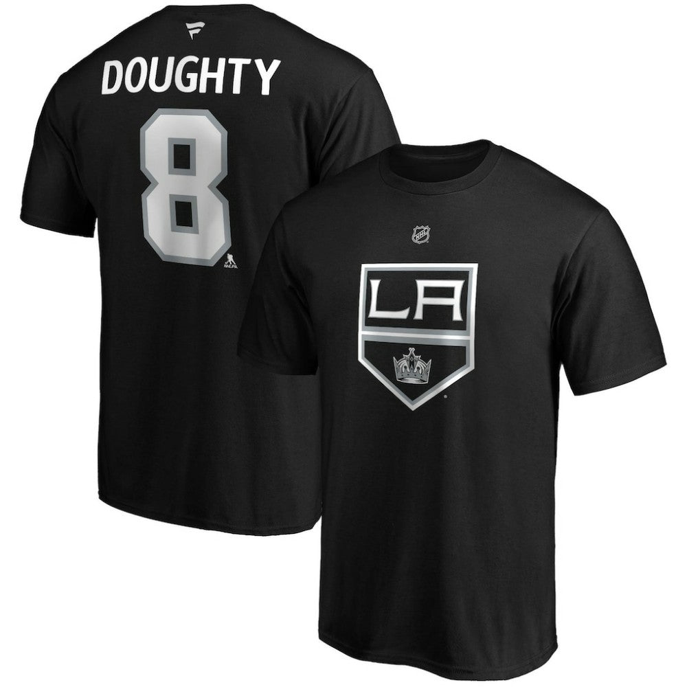 Drew Doughty Los Angeles Kings Fanatics Authentic Stack Name & Number Team T-Shirt - Black | Fanatics near me