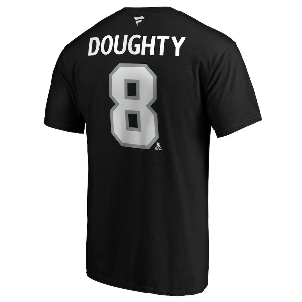 Drew Doughty Los Angeles Kings Fanatics Authentic Stack Name & Number Team T-Shirt - Black | Fanatics near me
