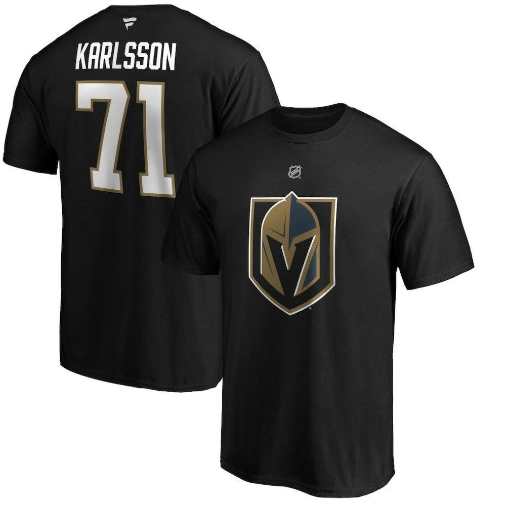 William Karlsson Vegas Golden Knights Fanatics Authentic Stack Player Name & Number T-Shirt - Black | Fanatics online