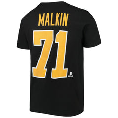 Evgeni Malkin Pittsburgh Penguins Youth Player Name & Number T-Shirt - Black | NHL near me