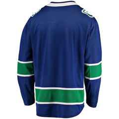 Vancouver Canucks Fanatics Home Team Breakaway Jersey - Blue | Fanatics on sale